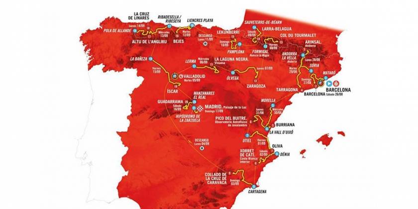 Vuelta a España 2023 bereit für einen grandiosen Start in Barcelona am 26. August